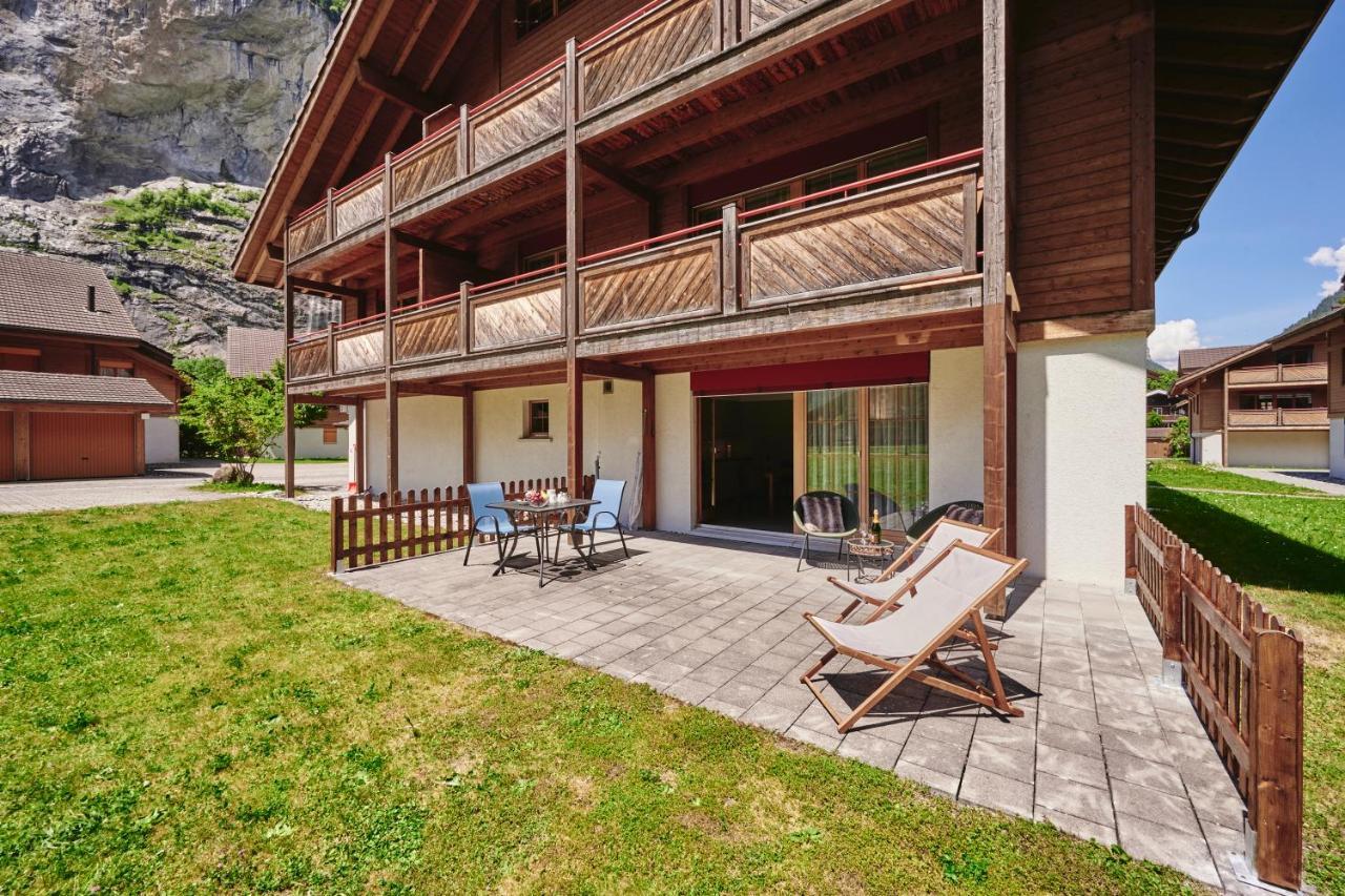 Apartment Truemmelbach, Comfortabl & Cozy, Private Terrace With Best Views Lauterbrunnen Exterior foto