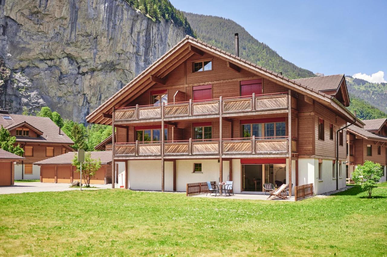 Apartment Truemmelbach, Comfortabl & Cozy, Private Terrace With Best Views Lauterbrunnen Exterior foto