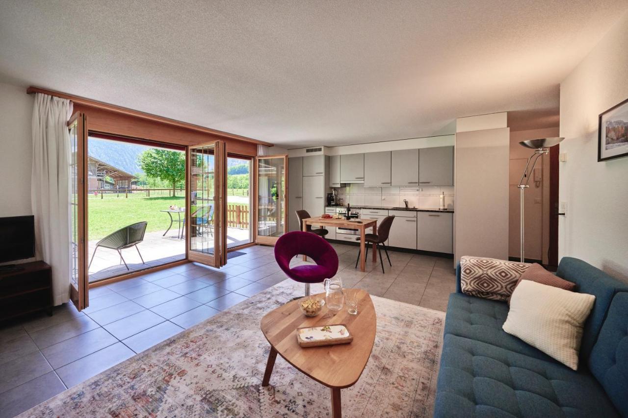 Apartment Truemmelbach, Comfortabl & Cozy, Private Terrace With Best Views Lauterbrunnen Exterior foto